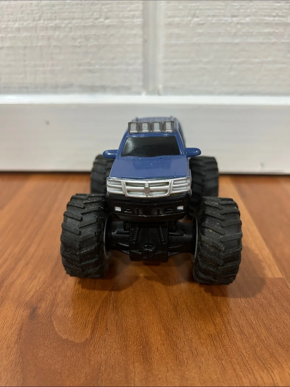 Blue Monster Truck Toy with Rugged Tires - Kids Vehicles